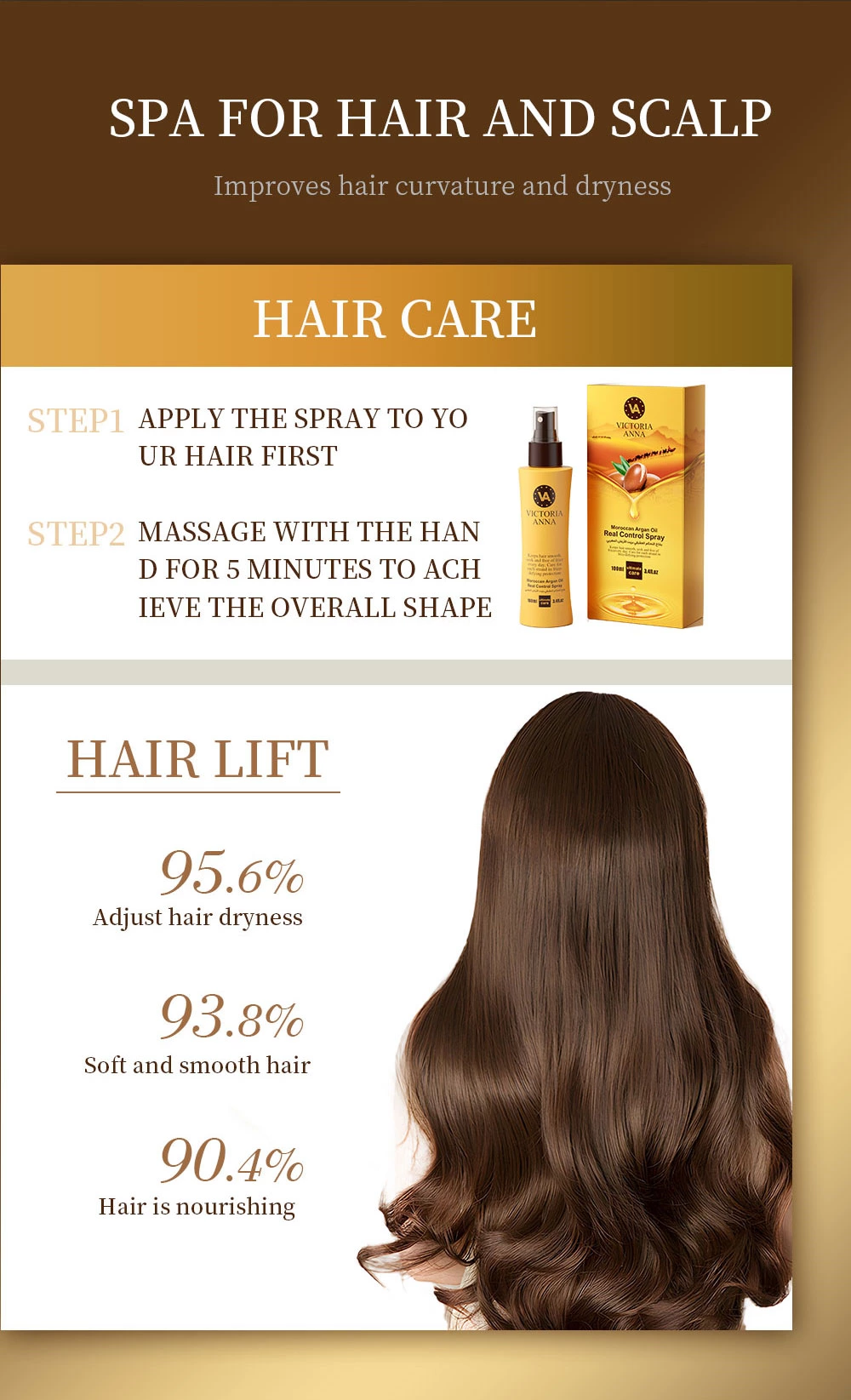 Argan Oil Clear And Moisturizing Shampoo Set Anti-dandruff Protection After Dyeing Hair Care Repair Serum Care