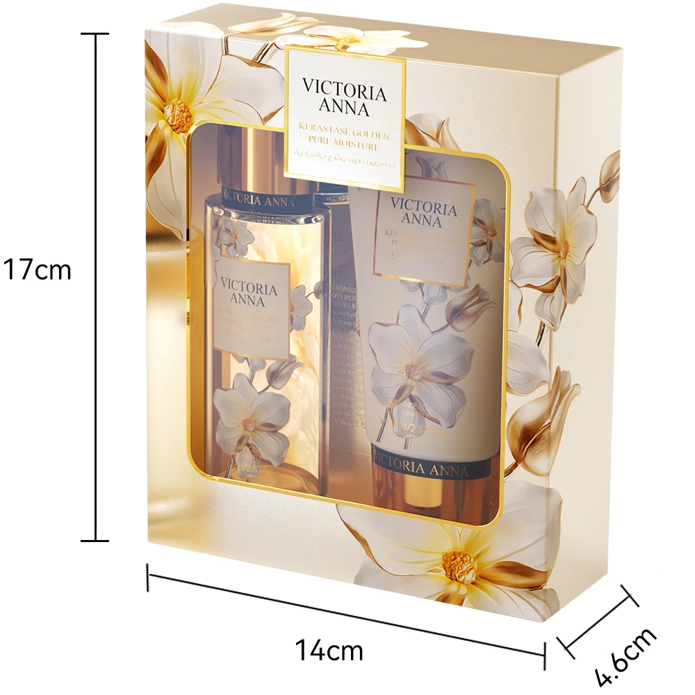 Floral Fragrance Body Moisturizing Set Box Moisturizing Hand Cream Body Lotion Perfume Set Box Skincare Set