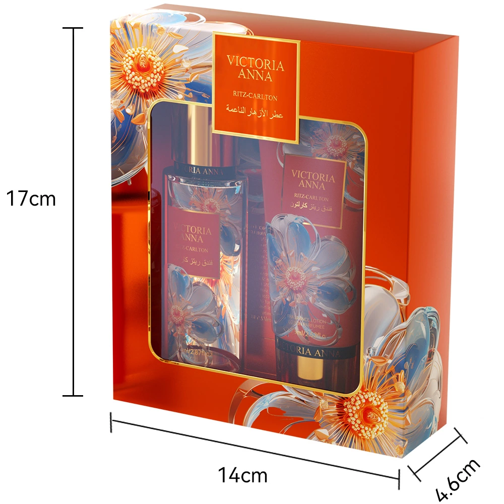 Victoria Anna Lasting Light Fragrance Victorian Fragrance Body Lotion Set Perfumes Mujer Originales Moisturizing Body Lasting Skin Care