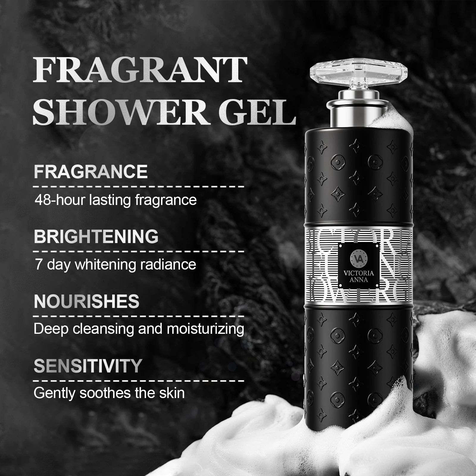 Fleur Noir Perfumed Shower Gel