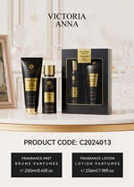 Victoria Anna Perfume And Body Lotion Set, Moisturizes The Skin And Leaves The Fragrance All Day Long