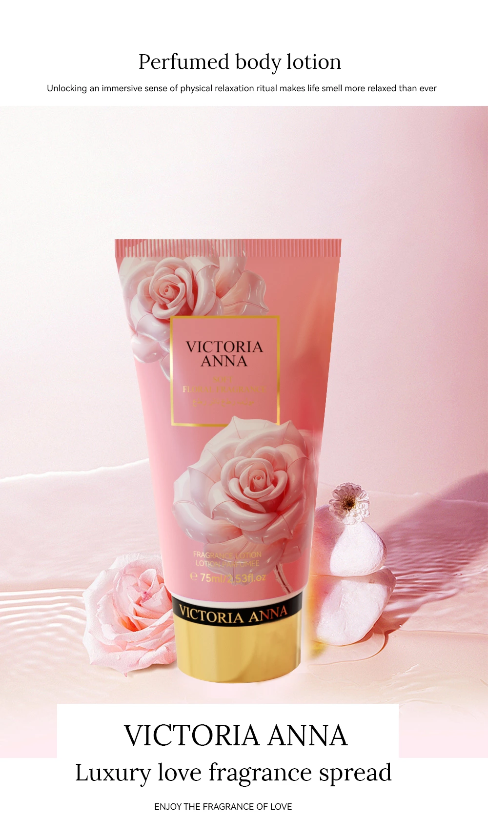 VICTORIA ANNA Exquisite Perfume Set A Captivating Blend of Oriental Floral and Fruity Notes (Eau de Toilette EDT)