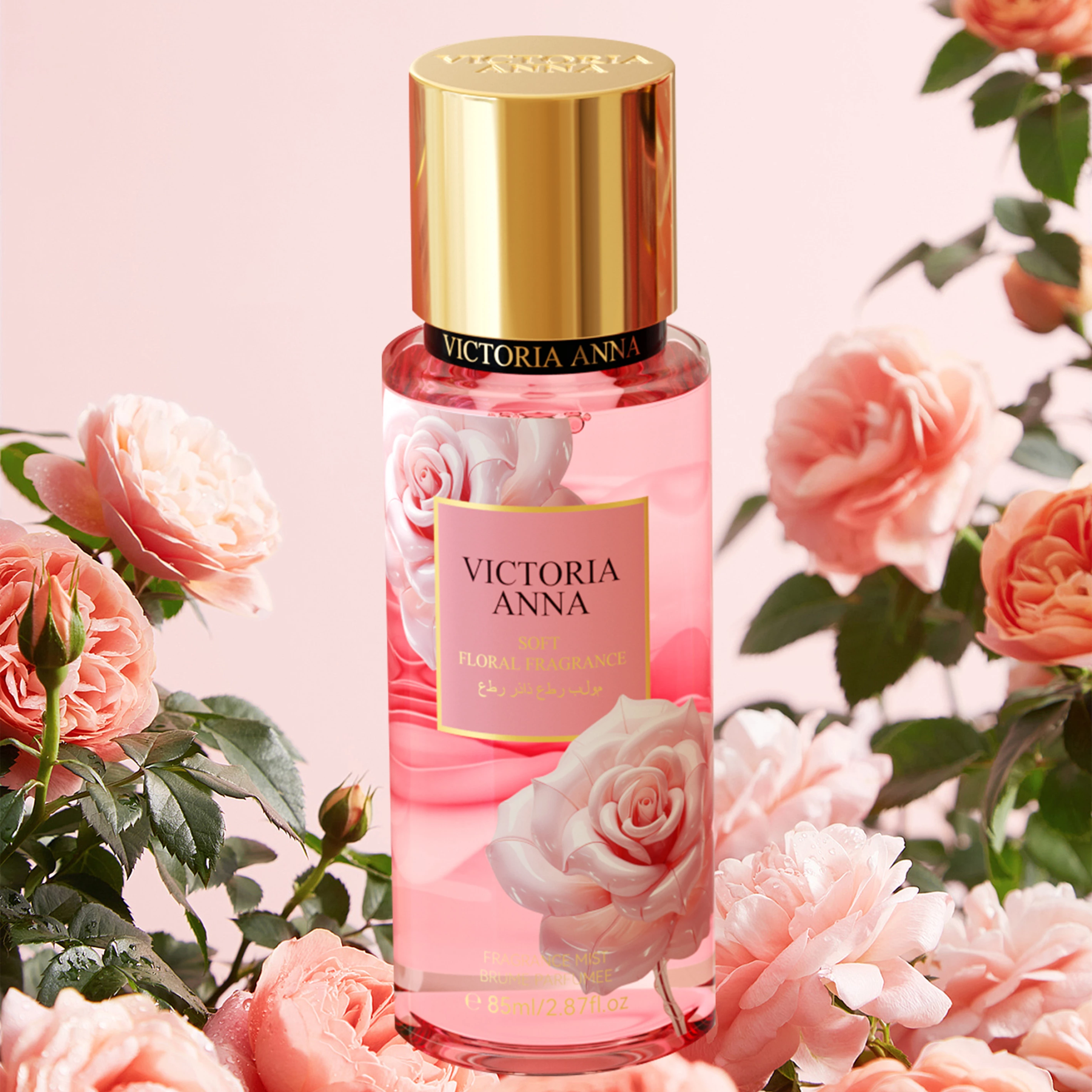 VICTORIA ANNA Exquisite Perfume Set A Captivating Blend of Oriental Floral and Fruity Notes (Eau de Toilette EDT)