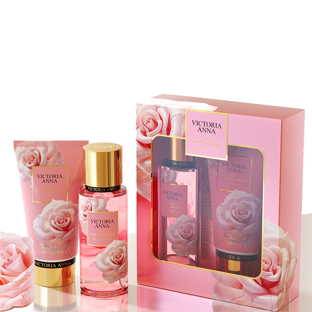 VICTORIA ANNA Exquisite Perfume Set A Captivating Blend of Oriental Floral and Fruity Notes (Eau de Toilette EDT)