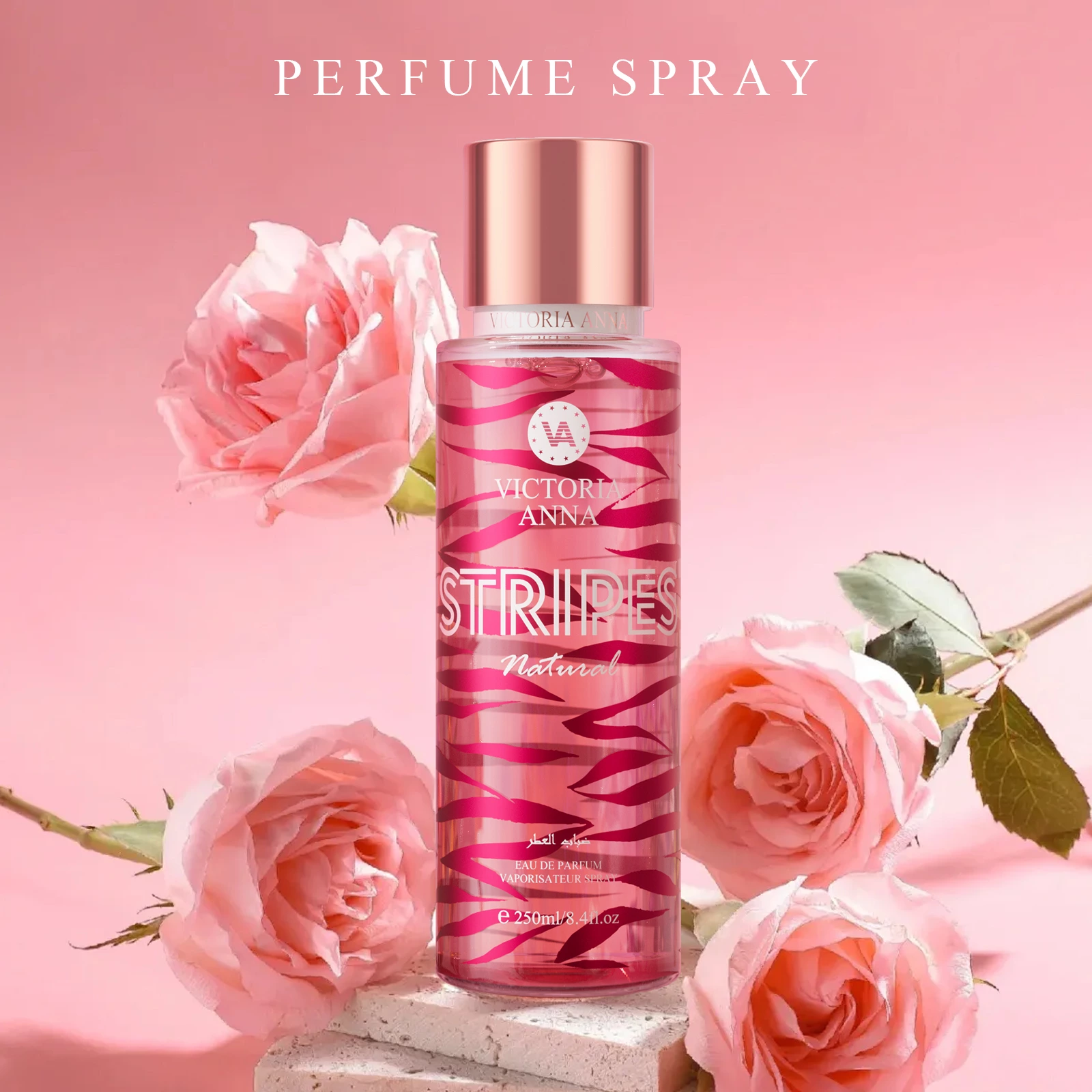 Floral Amber Fragrance Burning Crimson Stripes National Victoria Anna Perfume Spray Fragrant 250ml
